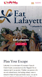 Mobile Screenshot of lafayettetravel.com